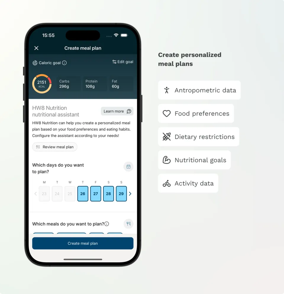 A nutrition plan built around you